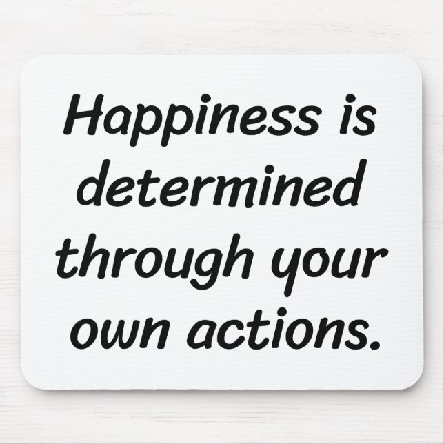 Happiness Mouse Pad (Front)