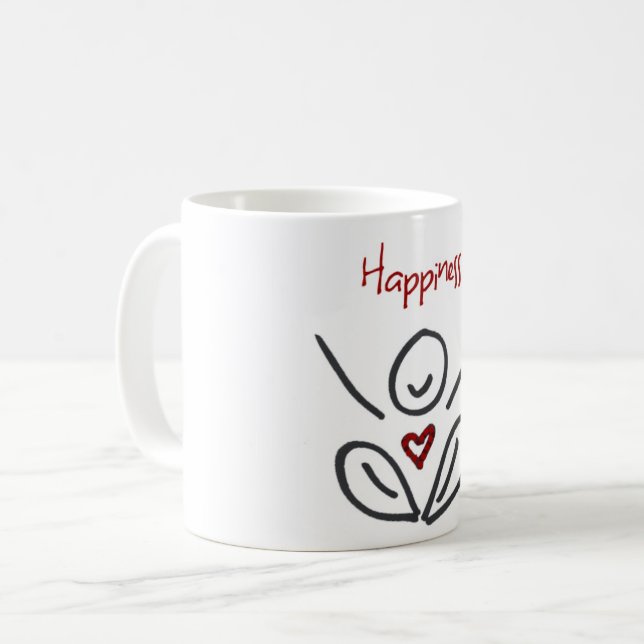 Happiness Mugs (many styles) (Front Left)