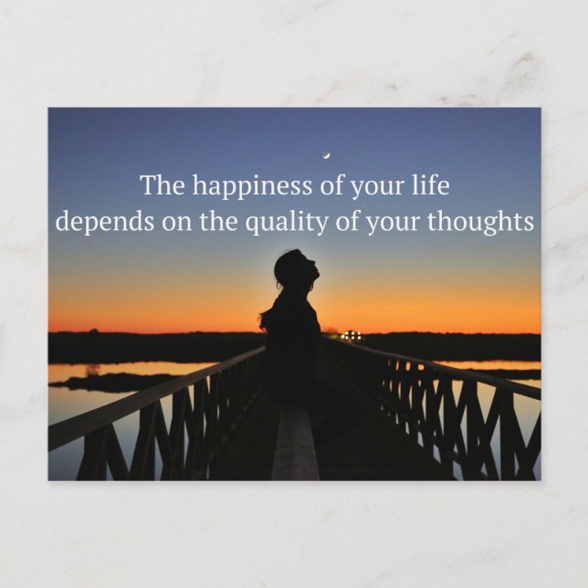 Happiness of your life postcard (Front)