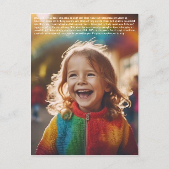 Happiness Postcard (Front)