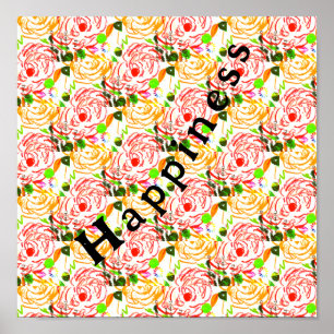Happiness poster