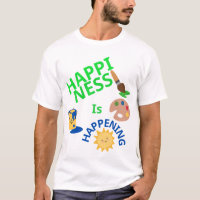 Happiness puff paint crew