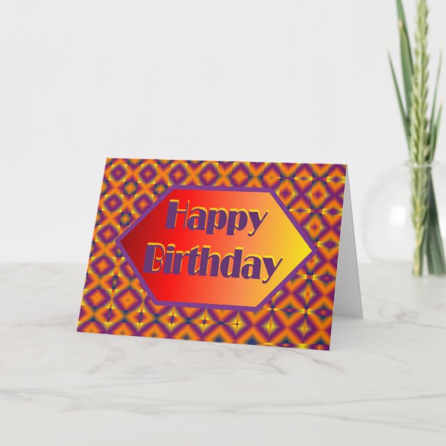 happpy birthday card (Front)