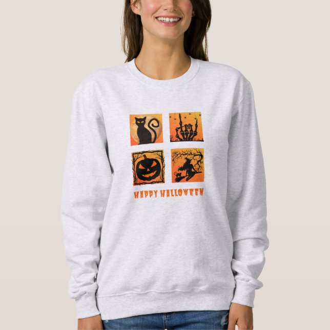 Happpy Halloween sweatshirt (Front)