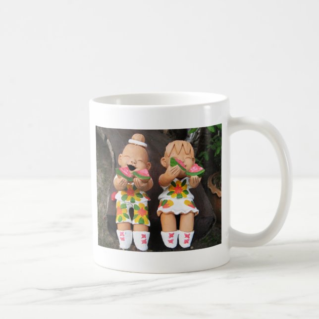 Happy ハッピーかわいい coffee mug (Right)