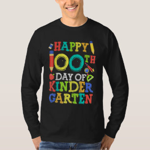 Happy 100 Day of Kinder Garten T-Shirt