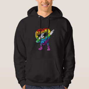 Happy 100 Day Of School Dabbing Fidget Toy Kids 20 Hoodie