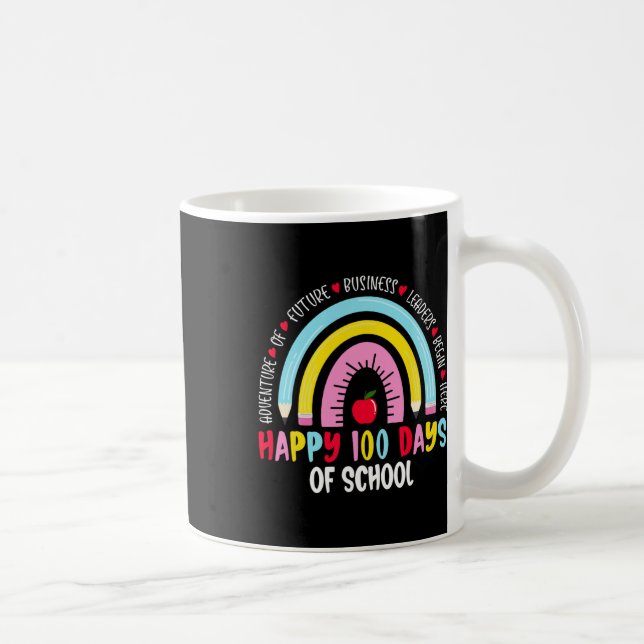 Happy 100 Days Of School 100th Day Of School  Coffee Mug (Right)