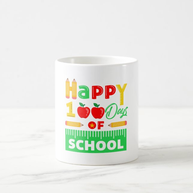 Happy 100 Days of School  Coffee Mug (Center)