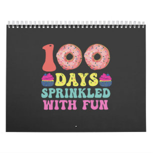 Happy 100 Days of School Funny Sprinkled with Fun  Calendar