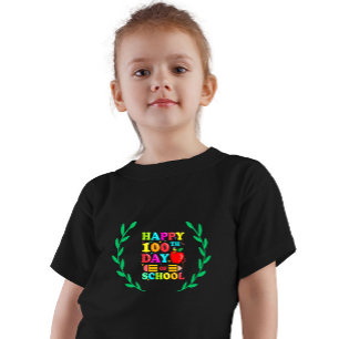 Happy 100 Days of School! Kid's Celebration T-Shirt