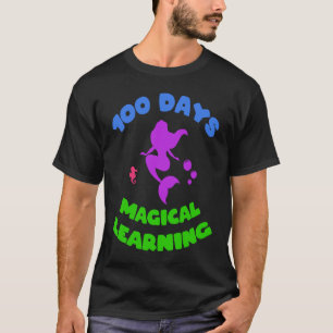 Happy 100 Days Of School Magical Learning Adorable T-Shirt
