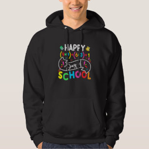 Happy 100 Days Of School Math Teacher 100th Day Of Hoodie