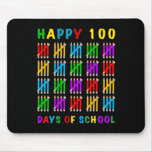 Happy 100 Days Of School Mouse Pad