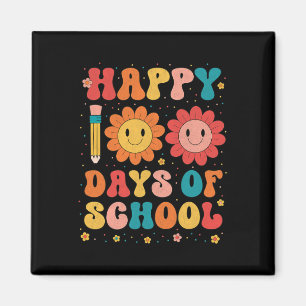 Happy 100 Days Of School Teacher 100th Day Of Scho Magnet