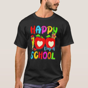 Happy 100 Days Of School Teacher 100th Day Student T-Shirt