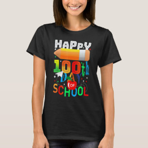 Happy 100 Days Of School Teacher or Student 100th T-Shirt
