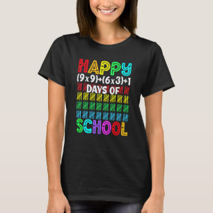 Happy 100 Days of School Unicorn for teacher & stu T-Shirt