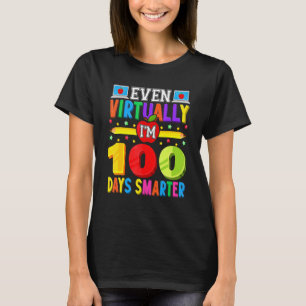 Happy 100 Days Of Virtual Students 100th Day Of Sc T-Shirt