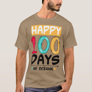 Happy 100 wild days of school t amp sticker T-Shirt