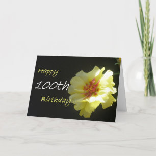 Happy 100th Birthday Greeting Card