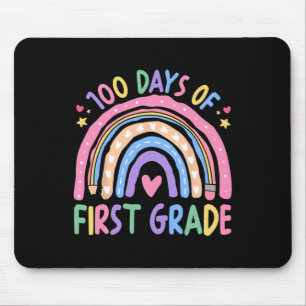 Happy 100th Day Of 1st Grade Teacher Kids 100 Days Mouse Pad