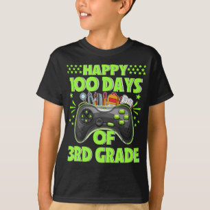 Happy 100th Day of 3rd Grade Teacher Student For T-Shirt