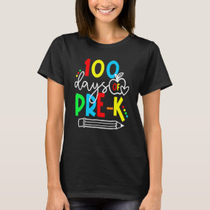 Happy 100th Day Of Pre K 100 Days School 1 T-Shirt