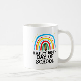 Happy 100th Day Of School 100 Days Smarter Teacher Coffee Mug