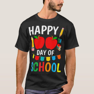 Happy 100th Day Of School 2022 Students Teachers T-Shirt