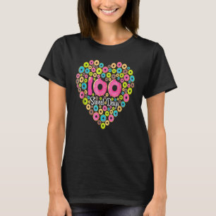 Happy 100th Day Of School Doughnuts 100 Sweet Days T-Shirt