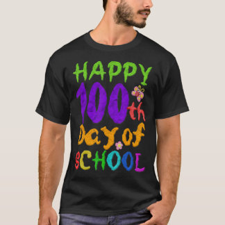 Happy 100th Day of School For Kids' Clay & Dough S T-Shirt