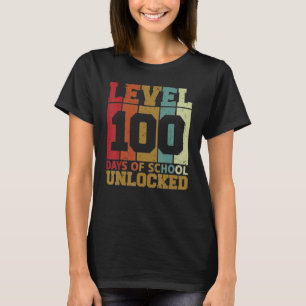 Happy 100th Day Of School For Teacher Student Vide T-Shirt