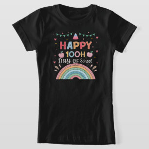 Happy 100th Day of School Shirt for Babies & Kids