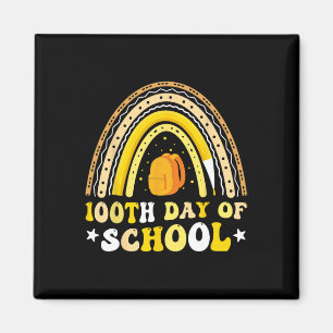 Happy 100th Day of School Students Kids Teachers 1 Magnet