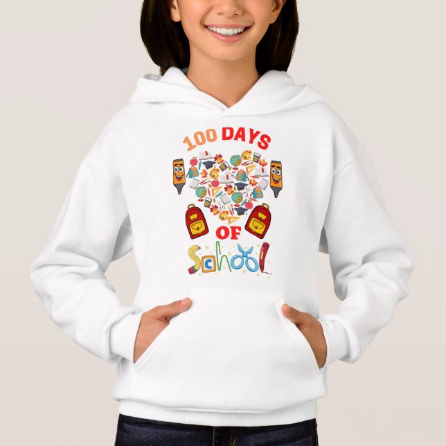 Happy 100th Day Of School T-Shirt (Front)