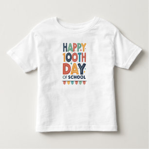Happy 100th Day of School Teacher Life Shirt 
