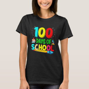 Happy 100th Day Of School Teacher Student 100 Days T-Shirt