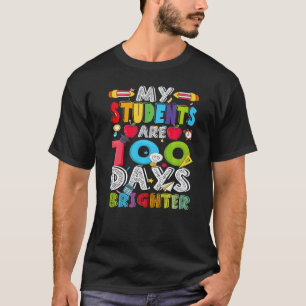 Happy 100th Day Of School Teacher Student 100 Days T-Shirt