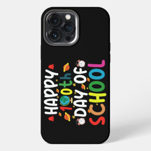 Happy 100th Day of School Teacher Student iPhone 13 Pro Max Case