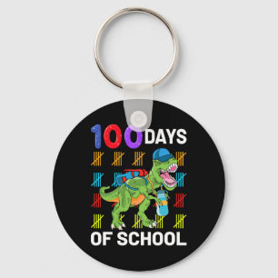 Happy 100th Day Of School Teachers 100 Days 4  Key Ring