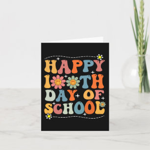 Happy 100th Day Of School Teachers Students 100 Da Card