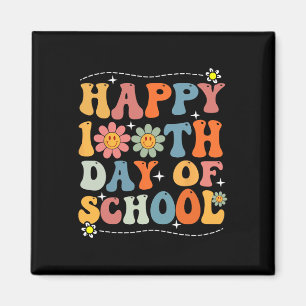 Happy 100th Day Of School Teachers Students 100 Da Magnet