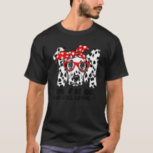 Happy 101 Days School Cute Dog And Still Loving It T-Shirt
