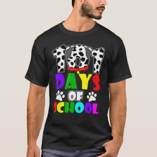 Happy 101 Days School Dog Student Or Teacher Boys  T-Shirt