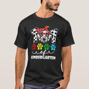 Happy 101 Days School Kindergarten Dog 100 Days Sm T-Shirt