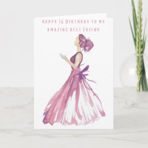 Happy 15 Birthday to my Amazing Best Friend Card