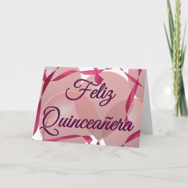 Happy 15th Birthday Invitation (Front)