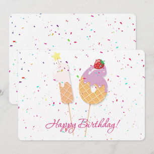 Happy 16th Birthday Holiday Card