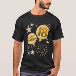 Happy 18th Birthday  18 Year Old Birthday T-Shirt